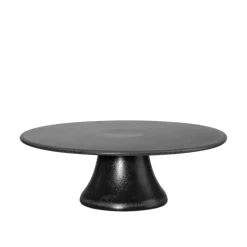 Tortenplatte mit Fuß rund BLACK IRON ASA Grande D 22,5 cm