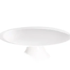 Tortenplatte mit Fuß weiß rund ASA Durchmesser 35 cm