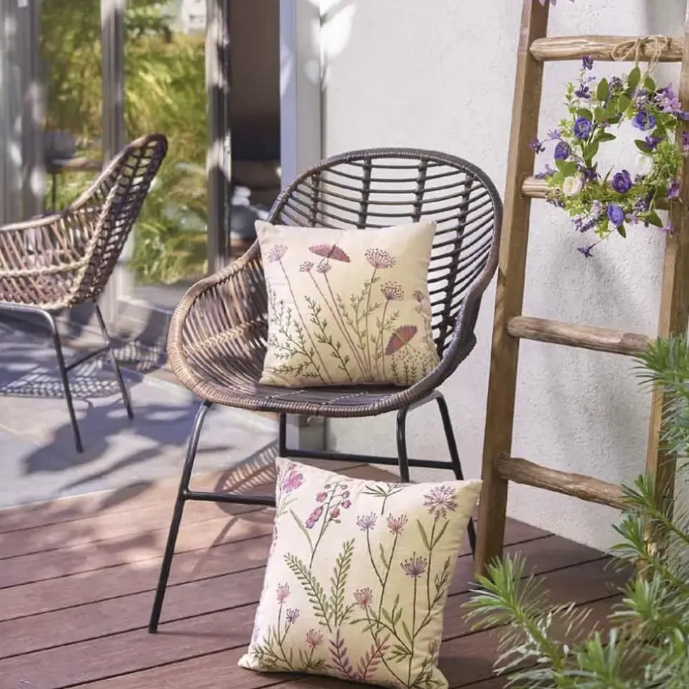 Türkranz Frühling Ranunkel lila Durchmesser 30 cm