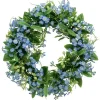 Türkranz Frühling Vergissmeinnicht blau Durchmesser 28 cm