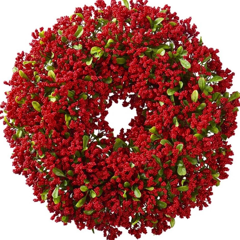 Türkranz Weihnachten Beerenkranz 49 cm