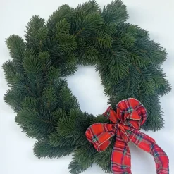 Türkranz Weihnachten Blautanne Durchmesser 50 cm