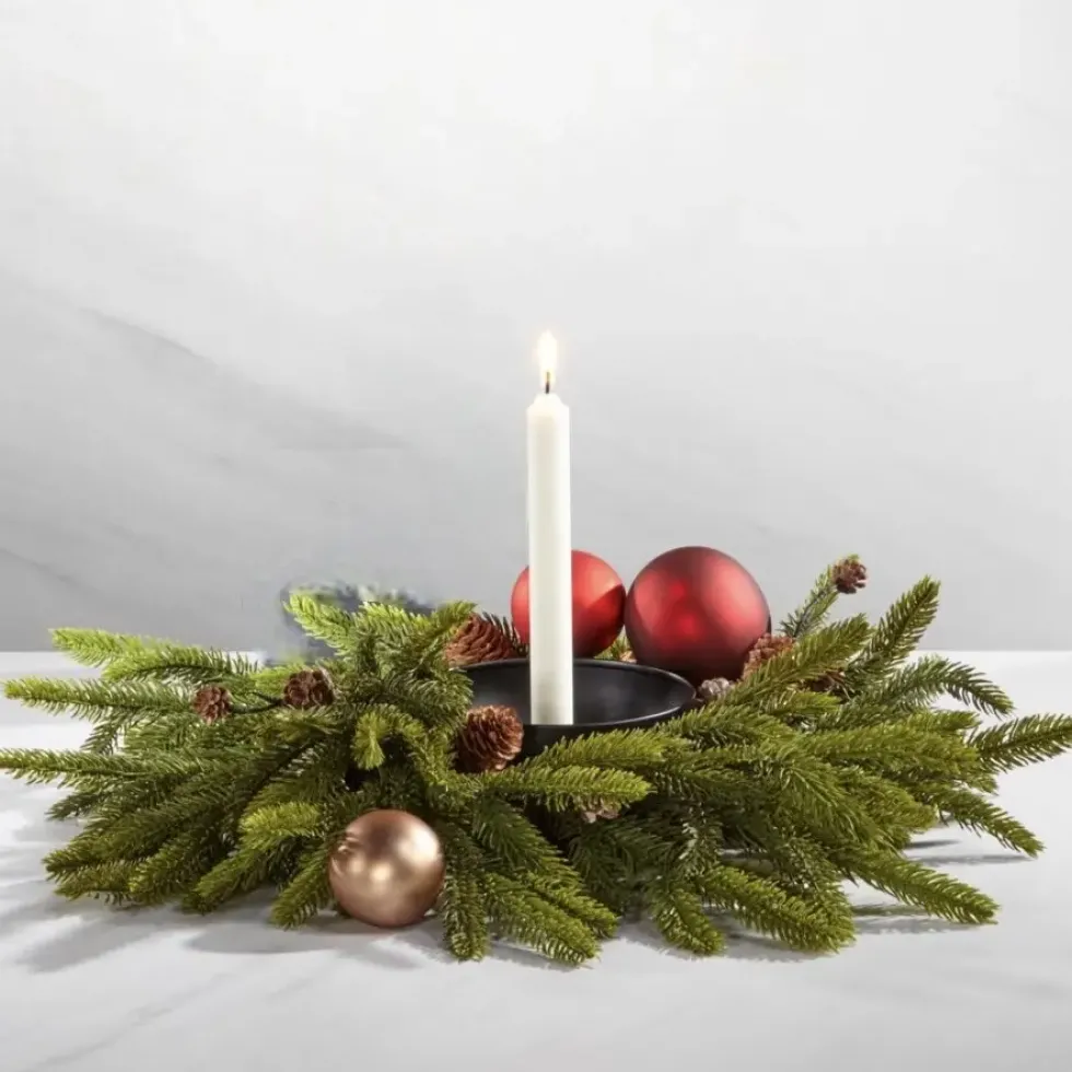 Türkranz Weihnachten mit Zapfen Maletto Durchmesser 50 cm