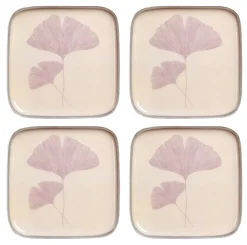 Untersetzer 4er Set SAIGON GINKGOBLATT GiftCompany 10×10 cm