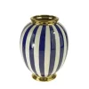 Vase Blumenvase modern gestreift Werner Voß Höhe 30 cm
