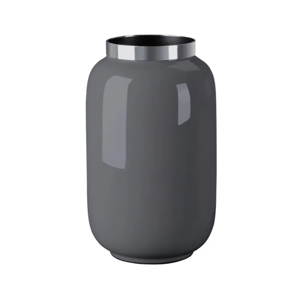 Vase Deko modern Saigon GiftCompany grau