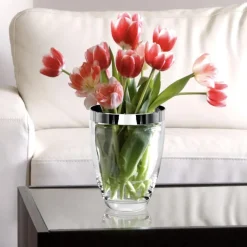 Vase Glas Charlotte Edzard Höhe 24 cm