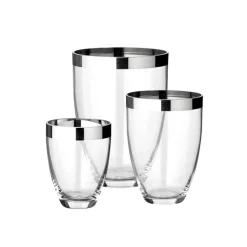 Vase Glas Charlotte Edzard Höhe 24 cm