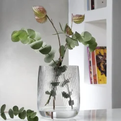 Vase Kristallglas groß NUDE Glass Opti 24×20 cm