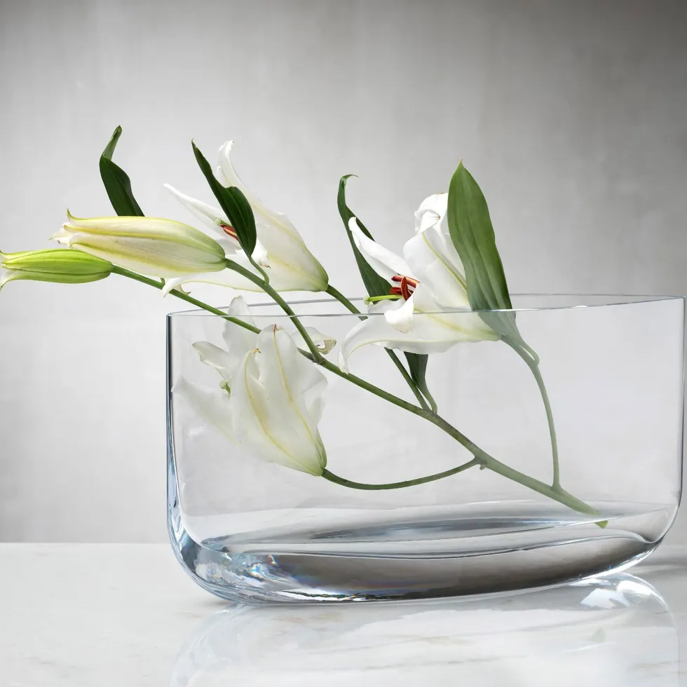 Vase Kristall NUDE Glass Blade 40×20 cm