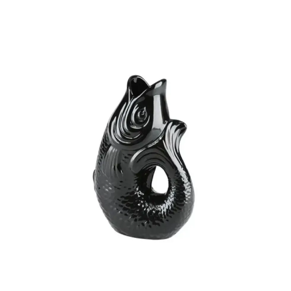 Vase Monsieur Carafon schwarz GiftCompany