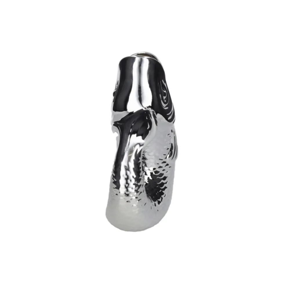 Vase Monsieur Carafon silber GiftCompany