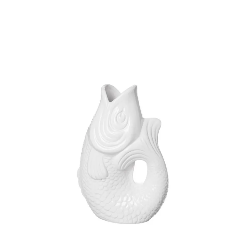 Vase Monsieur Carafon weiß GiftCompany