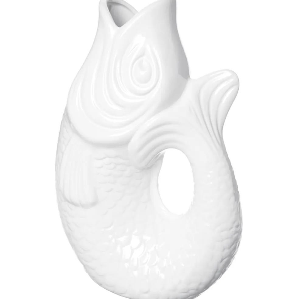 Vase Monsieur Carafon weiß GiftCompany