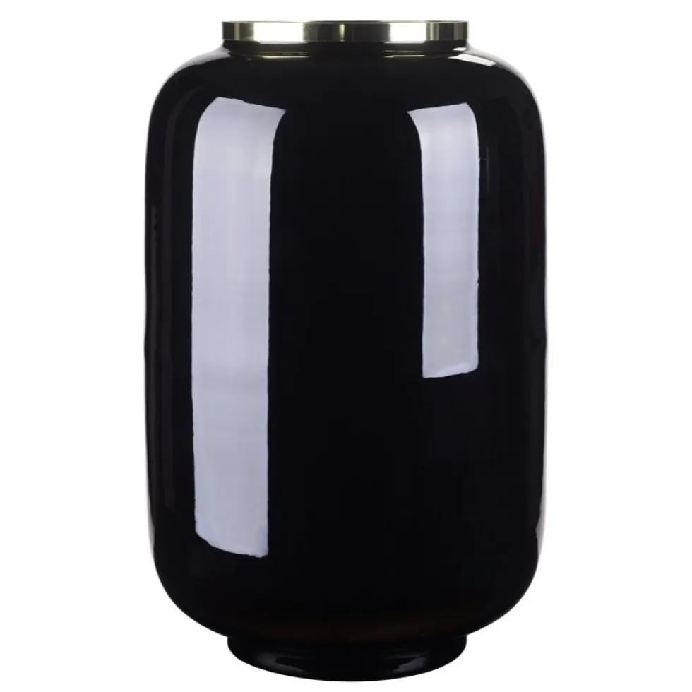 Vase schwarz Deko modern Saigon GiftCompany