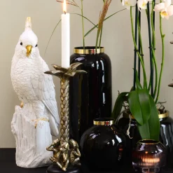 Vase schwarz Deko modern Saigon GiftCompany