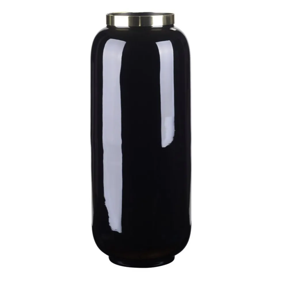 Vase schwarz Deko modern Saigon GiftCompany