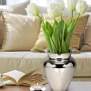 Vase silber Antonia Edzard