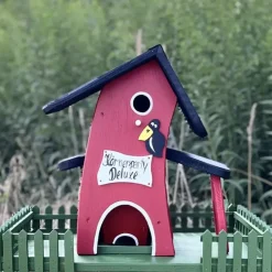 Vogelfutterhaus mit Ständer KÖRNERPARTY Vogelvilla Höhe 45 cm