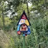 Vogelfutterhaus mit Ständer Zauberwelt Vogelvilla Höhe 45 cm