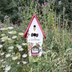 Vogelfutterhaus Nistkasten mit Ständer MEISENPENSION Vogelvilla Höhe 62 cm