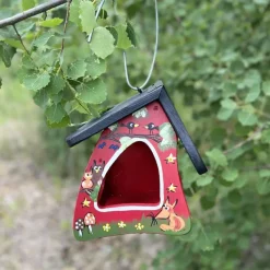 Vogelfutterhaus TIERE DES WALDES Vogelvilla Höhe 23 cm