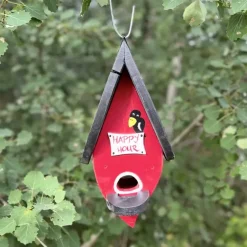 Vogelfutterhaus zum aufhängen FUTTERBLATT Vogelvilla Höhe 35 cm