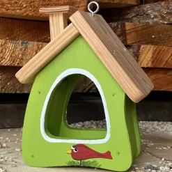 Vogelfutterhaus zum Hängen Futterstube Vogelvilla Höhe 22 cm