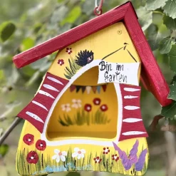 Vogelfutterhaus zum Hängen GARTENLAUBE Vogelvilla Höhe 23 cm