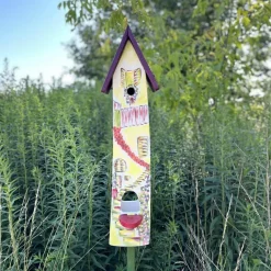 Vogelhaus mit Ständer XXL Lagos Vogelvilla Höhe 84 cm