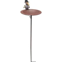 Vogeltränke Gartenstecker Metall H 125 cm