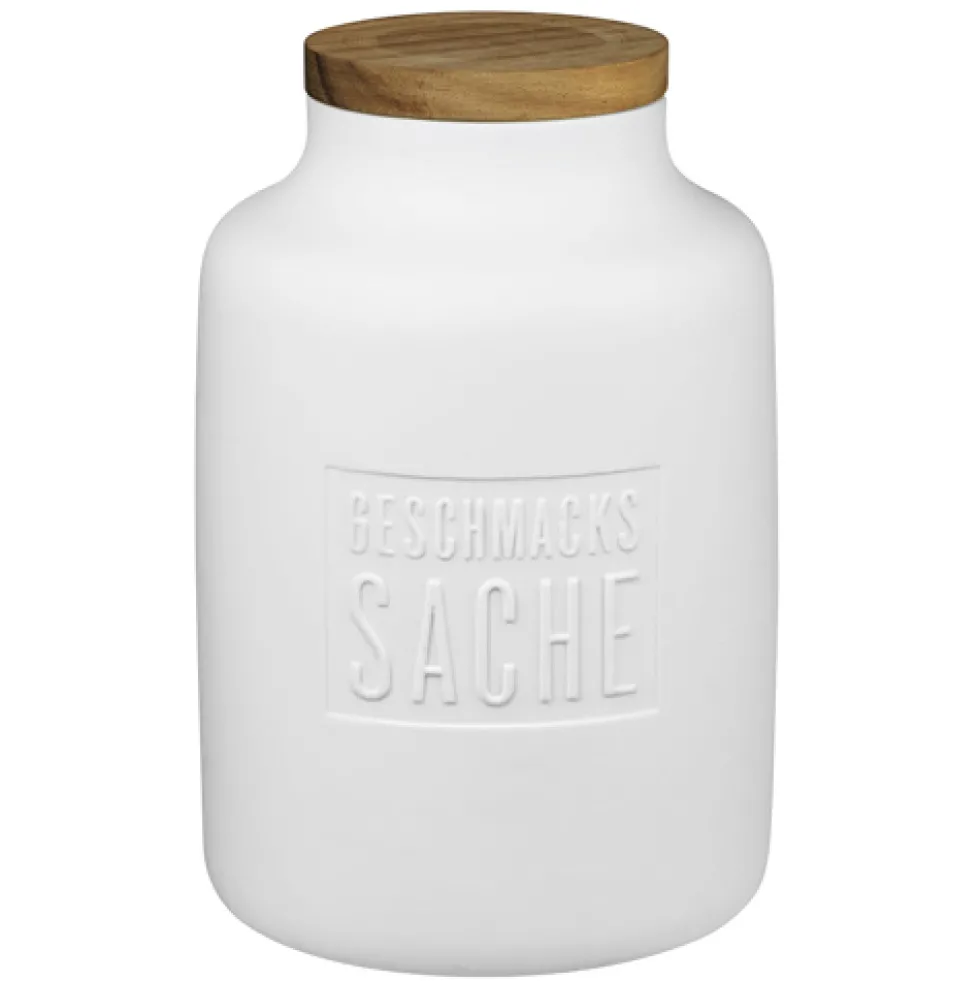 Vorratsdose mit Deckel Porzellan GESCHMACKSSACHE Räder Design