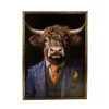 Wandbild Business Bison 75×105 cm