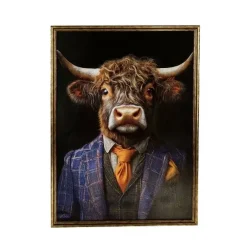 Wandbild Business Bison 75×105 cm