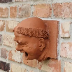Wanddeko Garten Skulptur MÖNCH Dirk Detlefsen H 25 cm
