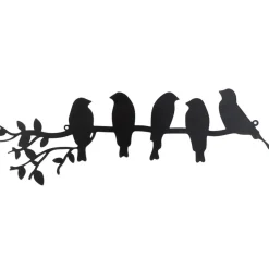 Wanddeko Metall Bird Parade Breite 51 cm