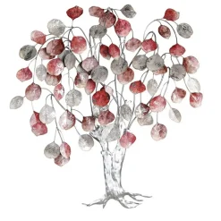 Wanddeko Metall Deko Design Love Tree Höhe 80 cm
