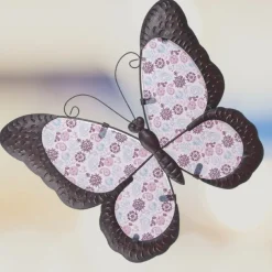 Wanddeko Metall SCHMETTERLING B 35 cm