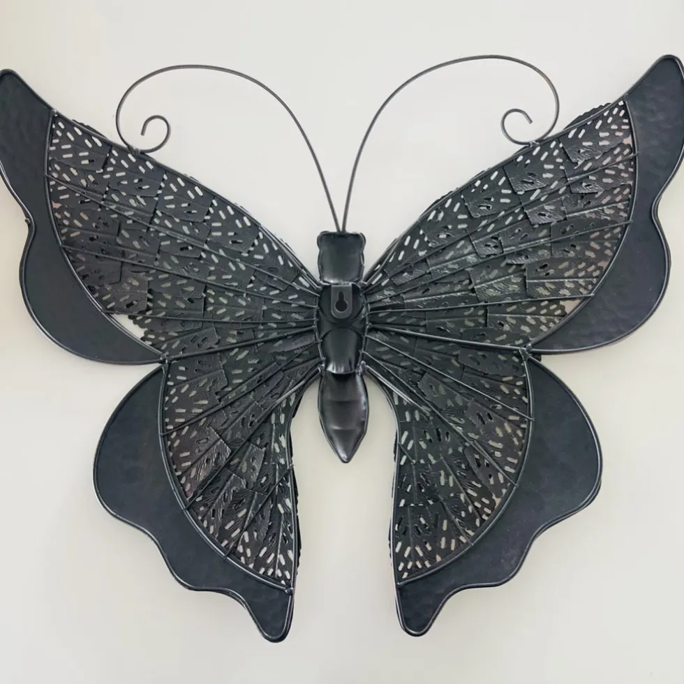 Wanddeko Metall Schmetterling SUE Breite 56 cm