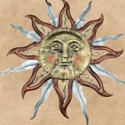 Wanddeko SUNNY Metall