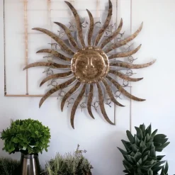 Wandhänger Metall Sol Art Ferro D 48 cm