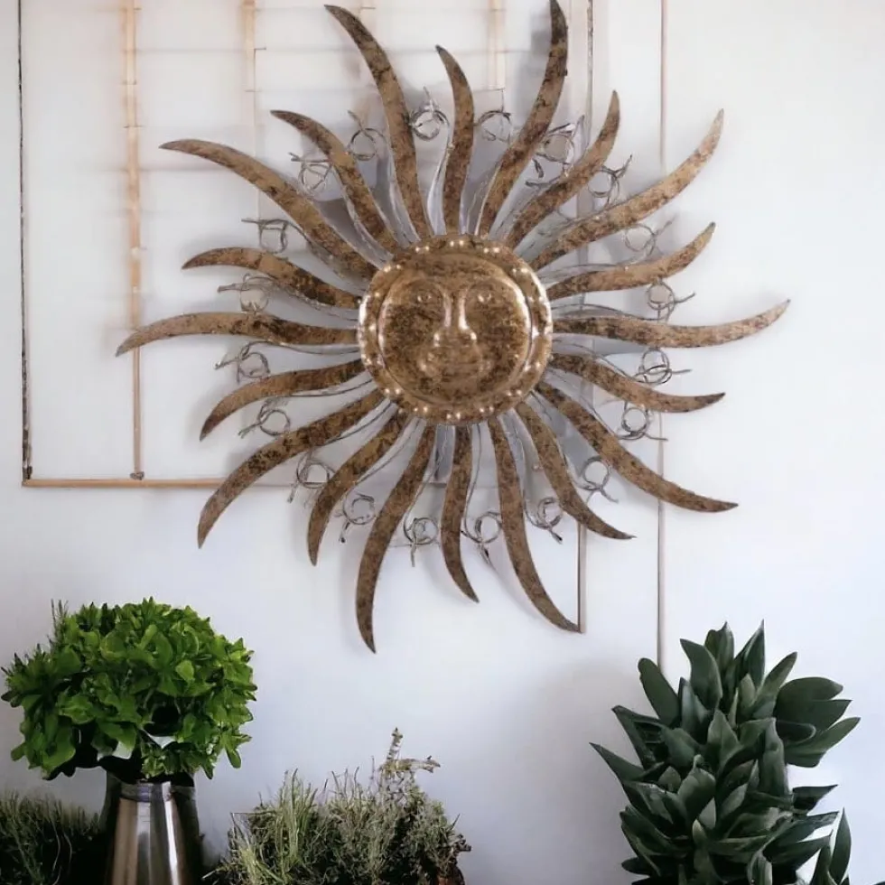 Wandhänger Metall Sol Art Ferro D 48 cm