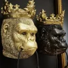 Wandlampe Affe gold Kong Werner Voß Höhe 29 cm