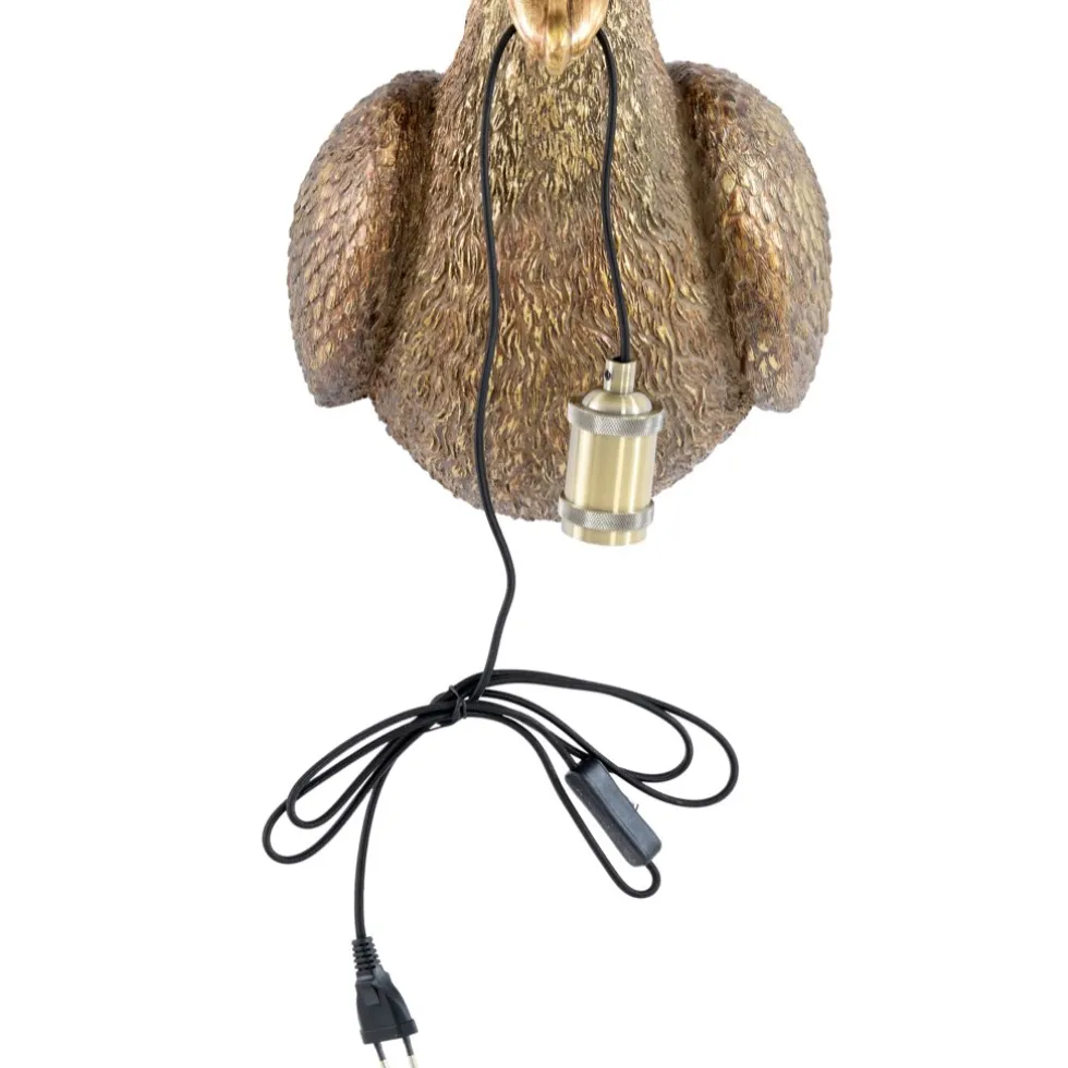 Wandleuchte Pelikan bronze Pamela Höhe 63 cm