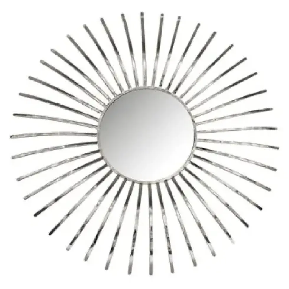 Wandspiegel Edelstahl LAMAR Kaheku D 80 cm