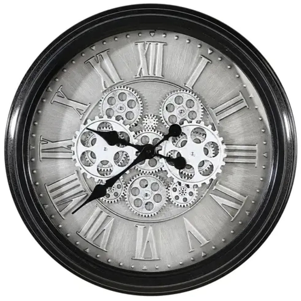 Wanduhr Factona antik Durchmesser 53 cm