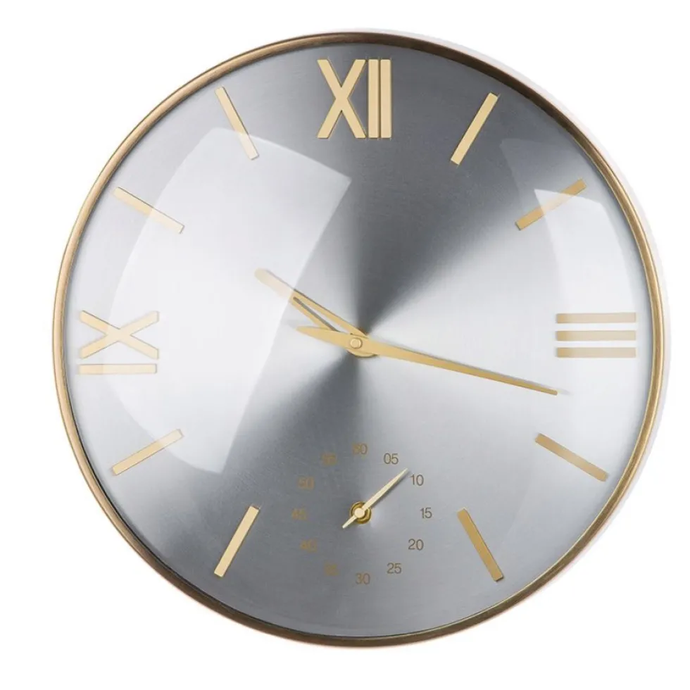 Wanduhr Modern Bicolor Casablanca Durchmesser 40 cm