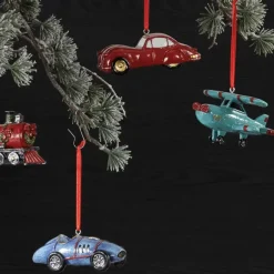 Weihnachtsbaum Anhänger Flugzeug türkis Kaheku