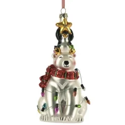Weihnachtsbaumschmuck EISBÄR GiftCompany H 16 cm