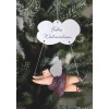 Weihnachtsbaumschmuck Engel LIESSCHEN beere H 8 cm